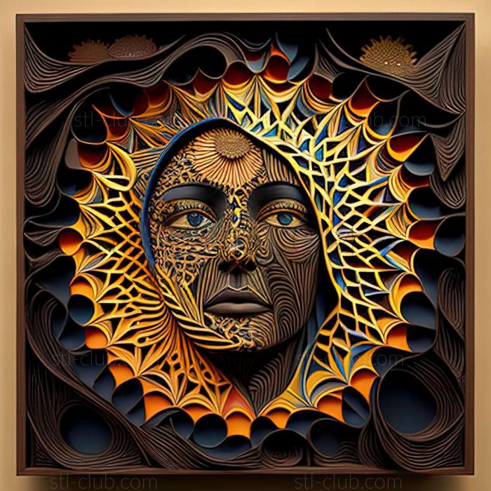 3D model Fred Tomaselli (STL)